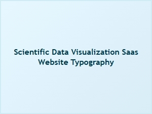 Typography Principles for Scientific Data Visualization